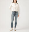 Girlfriend Mid Rise Skinny Luxe Stretch Jeans, , hi-res image number 0
