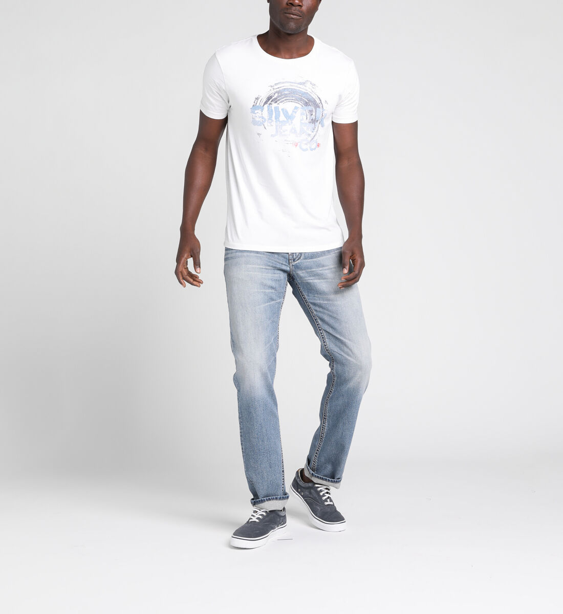 Buy Wave Short-Sleeve Logo Tee for USD 24.00 | Silver Jeans US New