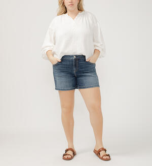 Elyse Mid Rise Shorts Plus Size