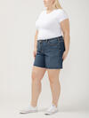 Suki Mid Rise Long Shorts Plus Size image number 2