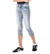 Suki Capri Light Wash, , hi-res image number 0