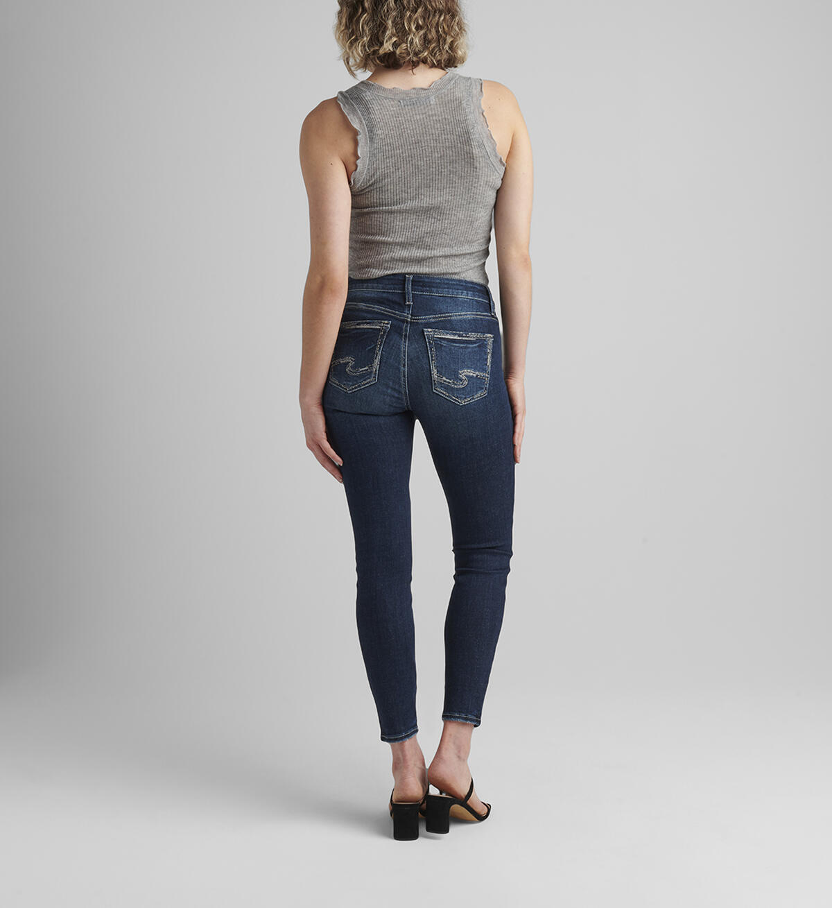 Elyse Mid Rise Skinny Jeans, , hi-res image number 1