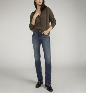 Elyse Mid Rise Slim Bootcut Jeans