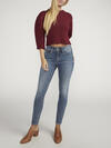 Suki Mid Rise Skinny Leg Jeans image number 0