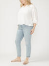Girlfriend Mid Rise Slim Leg Jeans Plus Size image number 2
