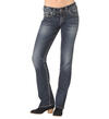 Suki Mid Slim Boot Dark Wash, , hi-res image number 0