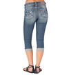 Suki Capri Dark Wash, , hi-res image number 1