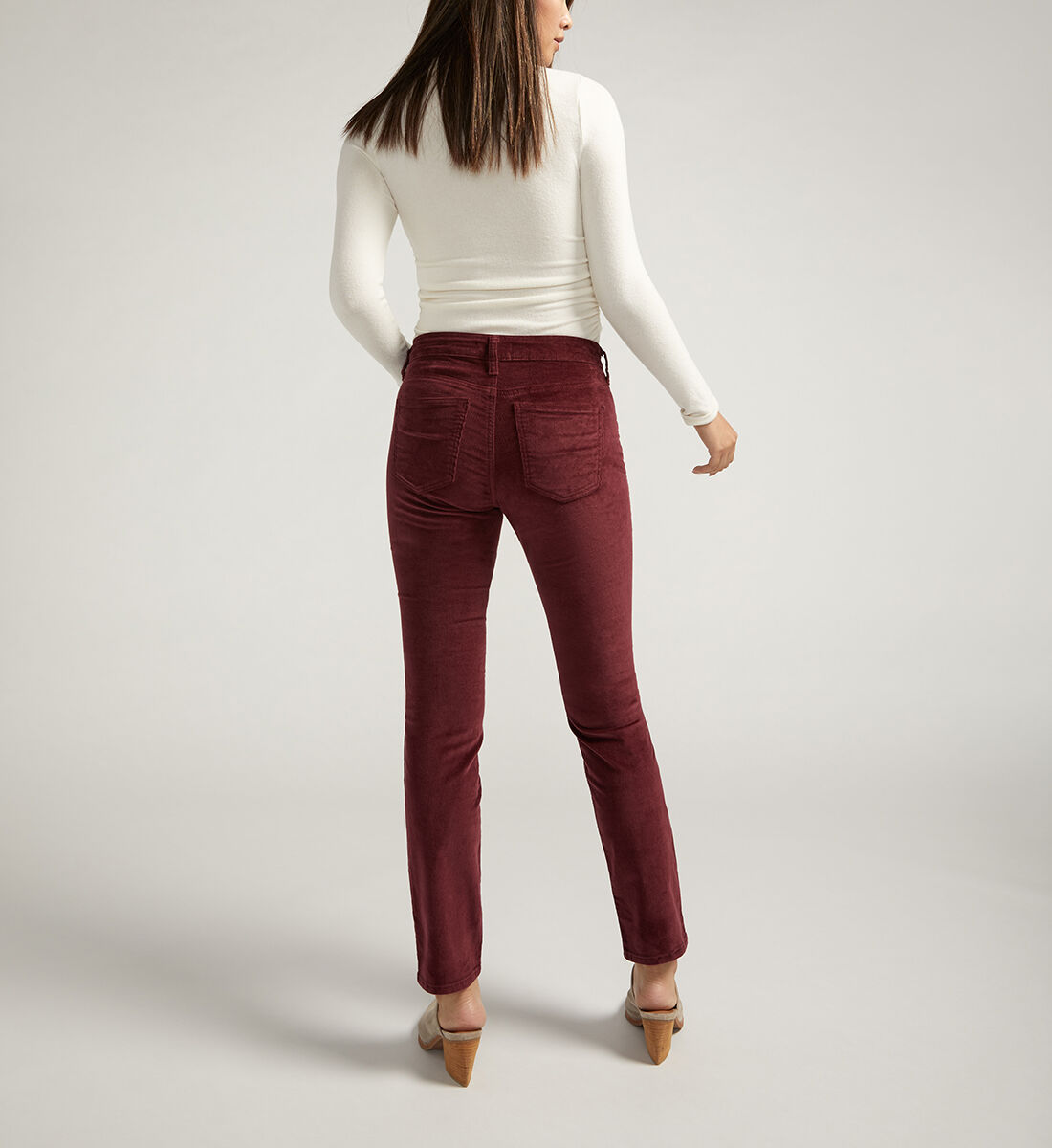 Buy Suki Mid Rise Straight Leg Corduroy Pant for USD 78.00