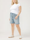 High Rise Long Shorts Plus Size image number 2