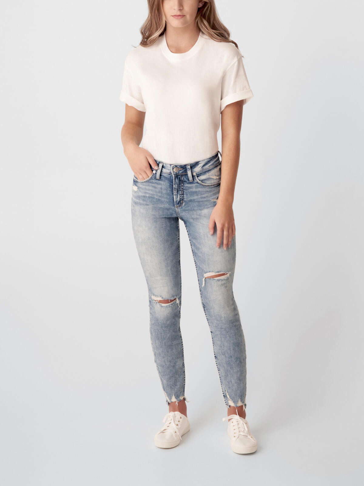 Avery High Rise Skinny Jeans, , hi-res image number 0