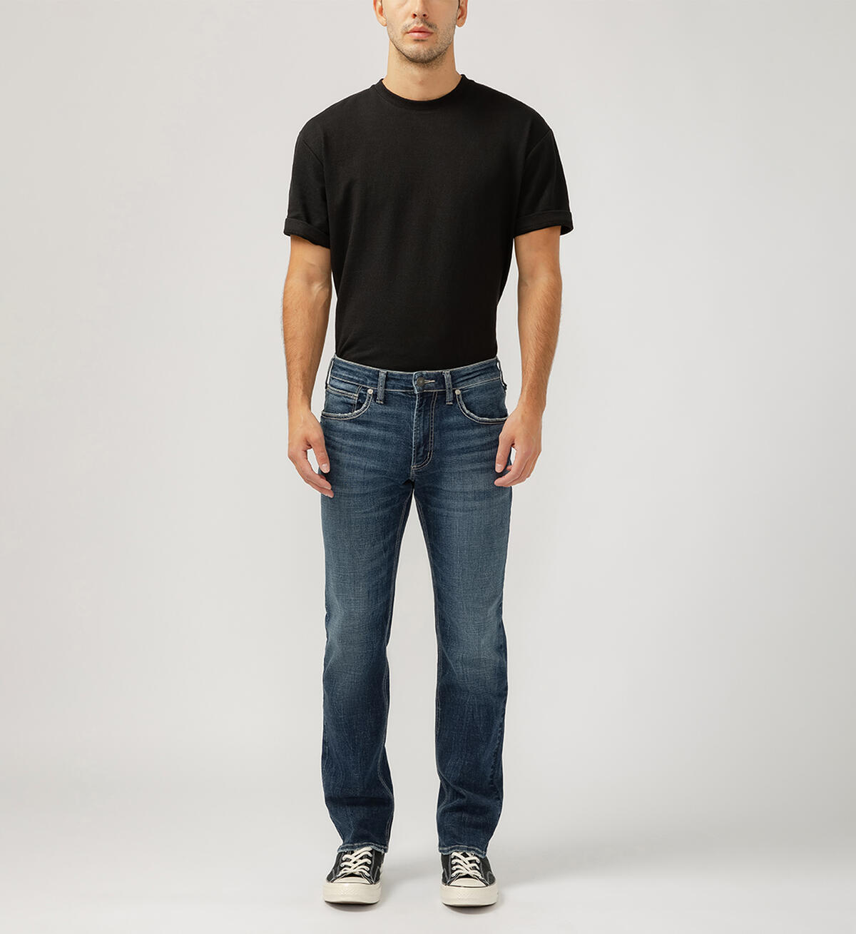 Allan Slim Fit Straight Leg Jeans, , hi-res image number 0