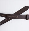 Contrast Stitch Leather Mens Belt, , hi-res image number 3