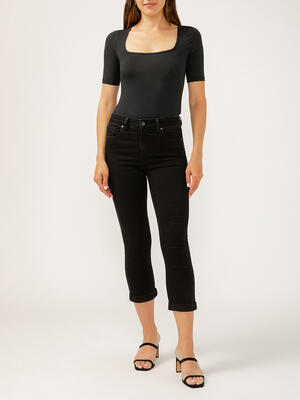 Avery High Rise Luxe Stretch Capri