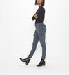 Skinny Cargo Mid Rise Color Wash, Charcoal, hi-res image number 2