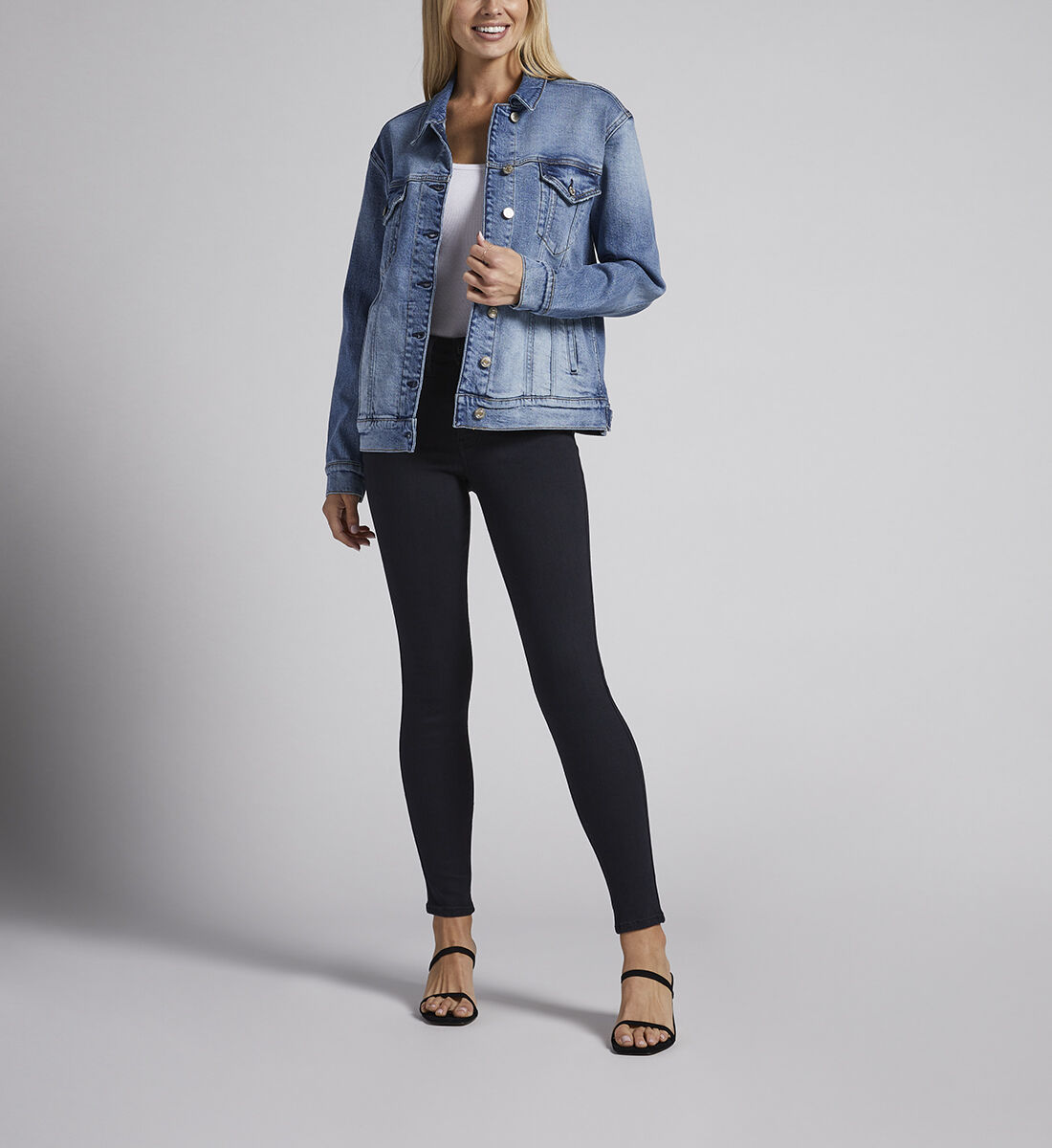 Silver jeans jean hotsell jacket