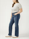 Elyse Mid Rise Bootcut Jeans Plus Size, , hi-res image number 2