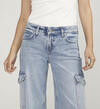 Suki Mid Rise Wide Leg Cargo Jeans, , hi-res image number 4