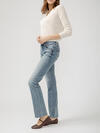 Elyse Mid Rise Slim Bootcut Jeans image number 2
