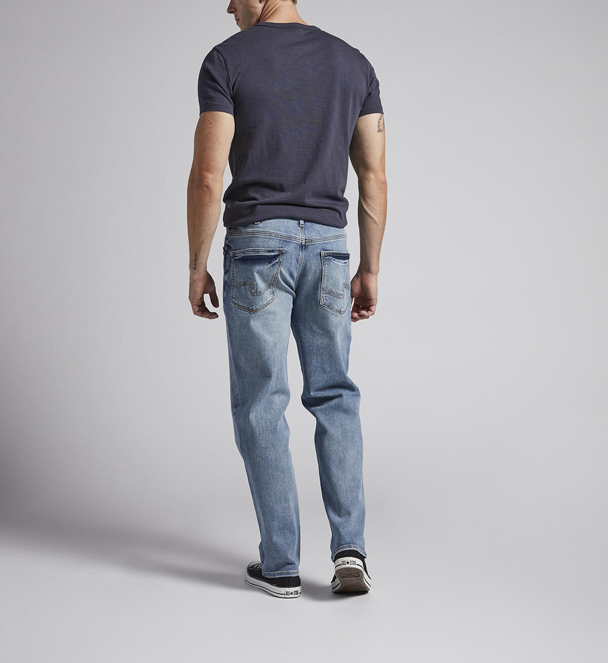 Hunter Athletic Fit Straight Leg Jeans, Indigo, hi-res image number 1