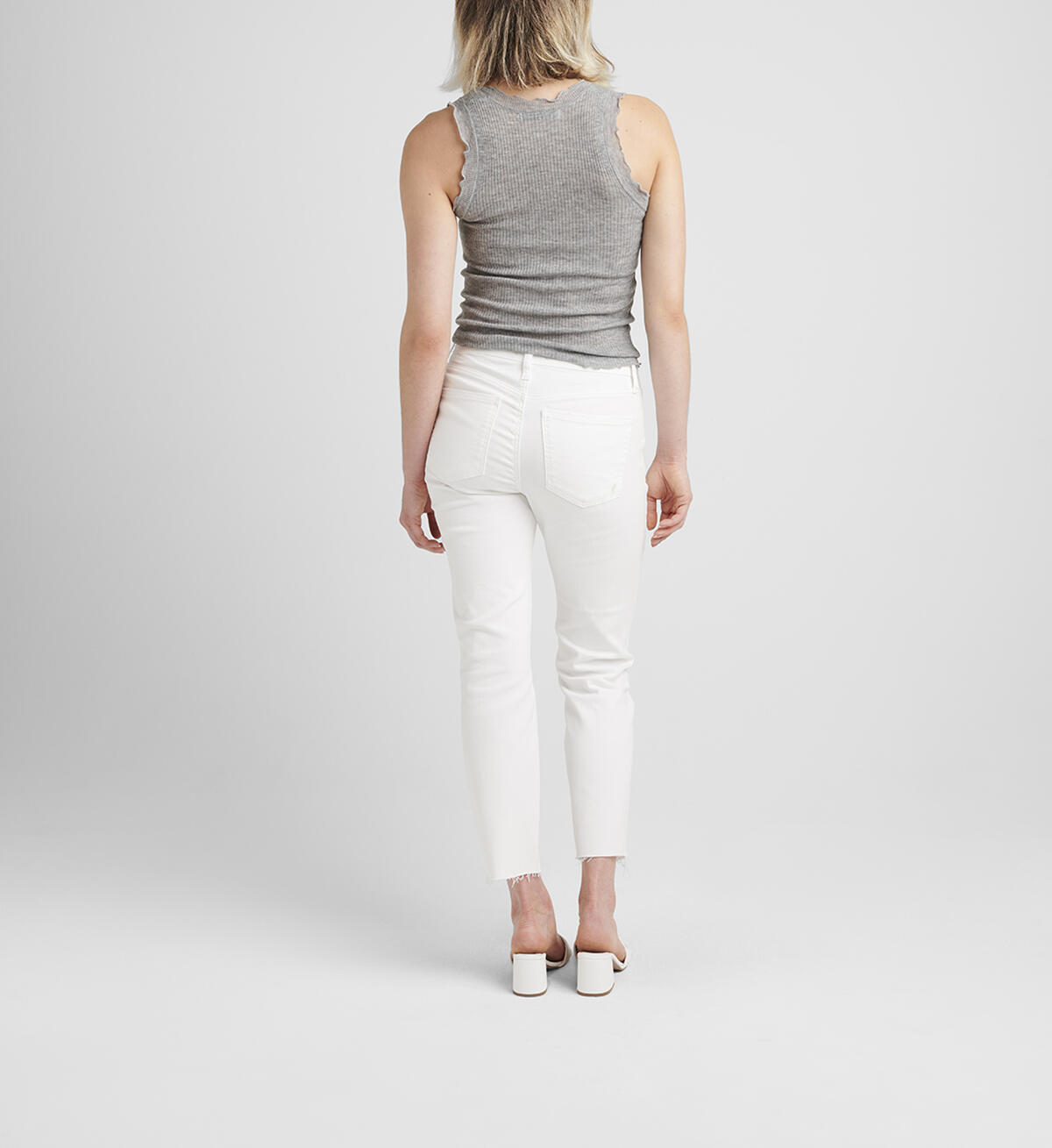 Most Wanted Mid Rise Straight Crop Pants, , hi-res image number 1