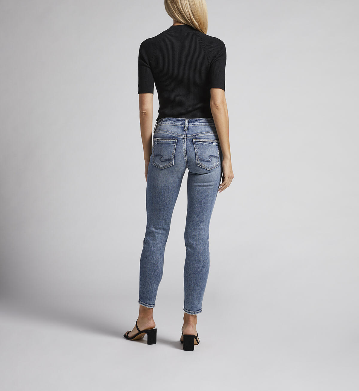 Britt Low Rise Skinny Jeans, Indigo, hi-res image number 1