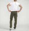 Eddie Athletic Fit Tapered Leg Jeans, Olive, hi-res image number 1
