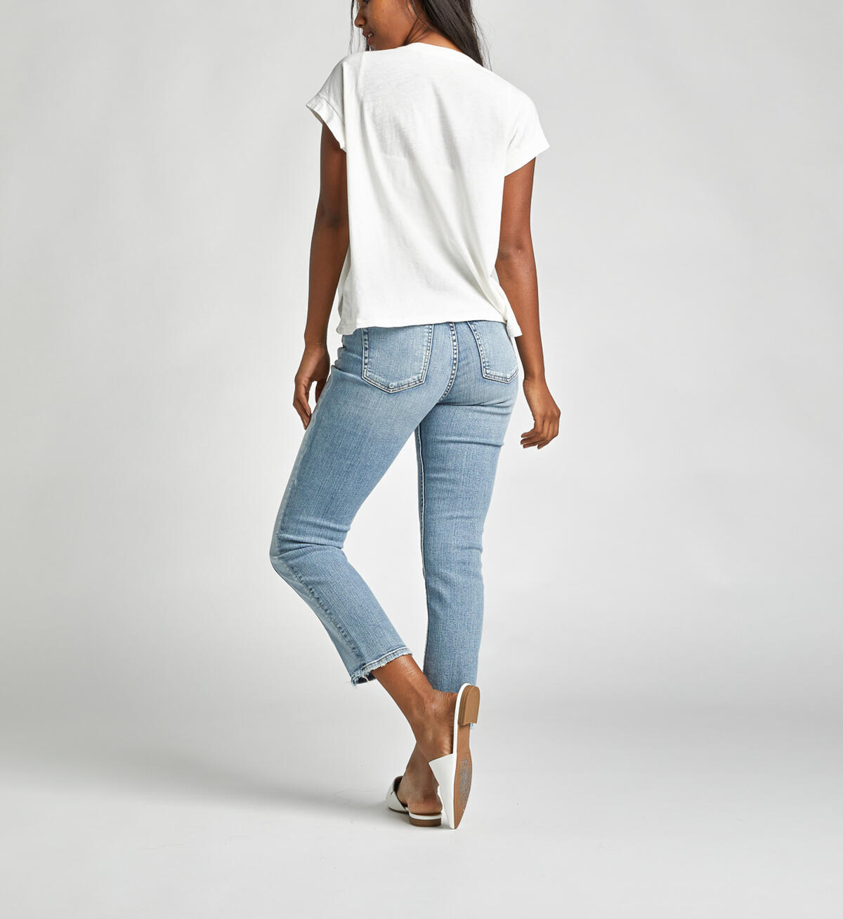 Calley Super-High Rise Curvy Slim Crop Jeans, , hi-res image number 1