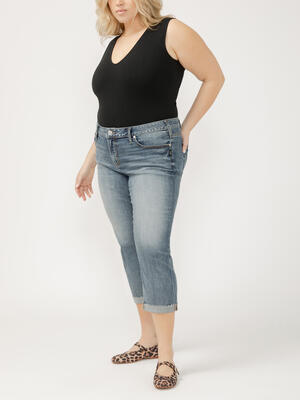Elyse Mid Rise Capri