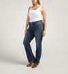 Elyse Mid Rise Slim Bootcut Jeans Plus Size, , hi-res image number 2