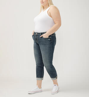 Suki Mid Rise Straight Leg Jeans Plus Size