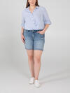 Avery High Rise Bermuda Short Plus Size - Eco-Friendly Fabric image number 0