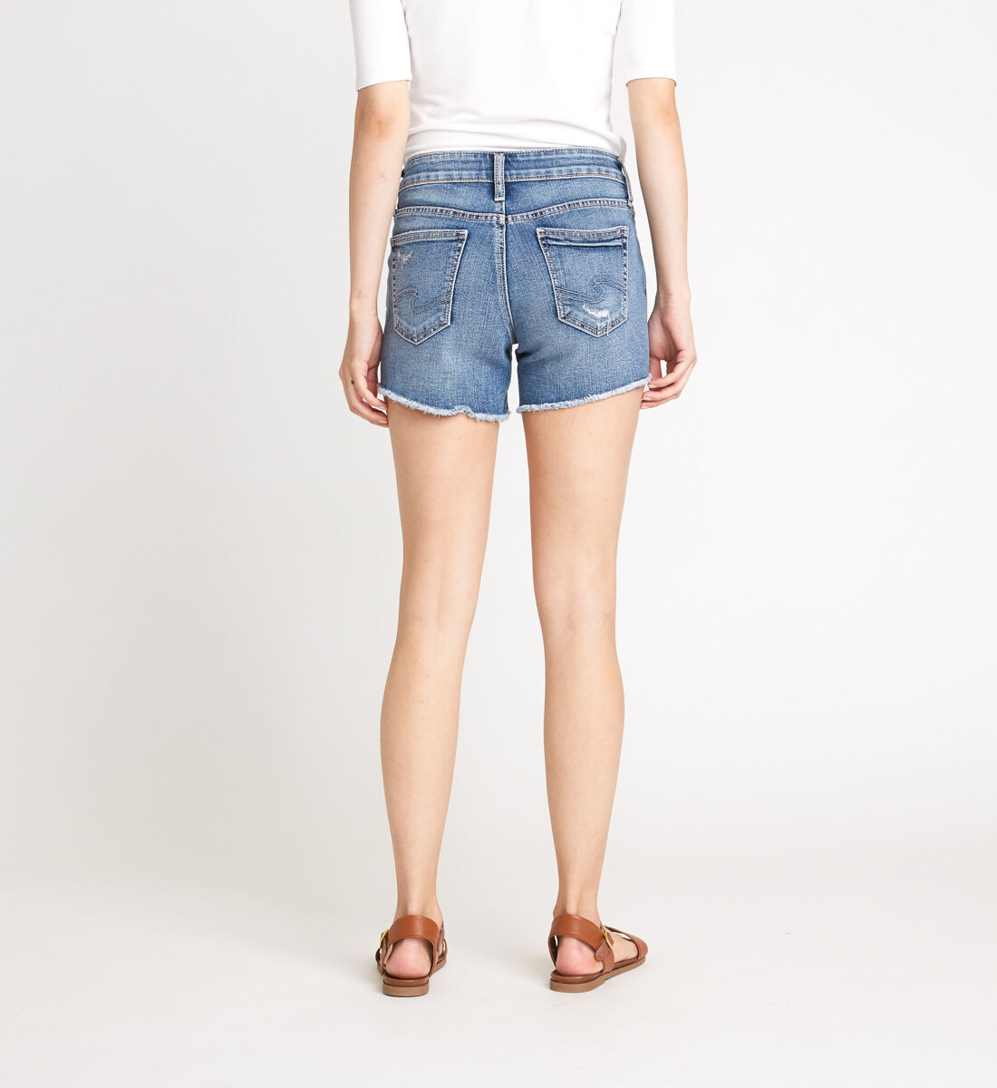 silver jean shorts canada