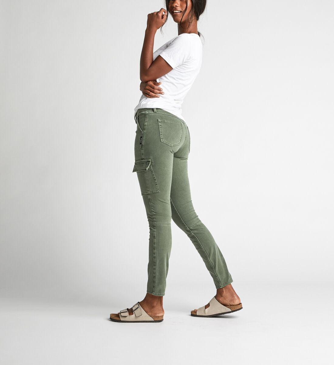 Skinny store cargo pants