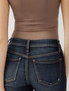 Suki Mid Rise Kick Flare Luxe Stretch Jeans image number 3