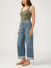 Be Easy High Rise Cropped Wide Leg Jeans, , hi-res image number 2
