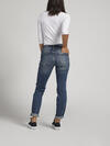 Boyfriend Mid Rise Slim Leg Jeans image number 1