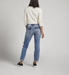 Boyfriend Mid Rise Slim Leg Jeans, Indigo, hi-res image number 1