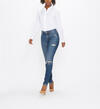 Mazy Skinny High Rise Dark Wash, , hi-res image number 3