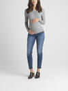 Elyse Mid Rise Skinny Maternity Jeans, , hi-res image number 0