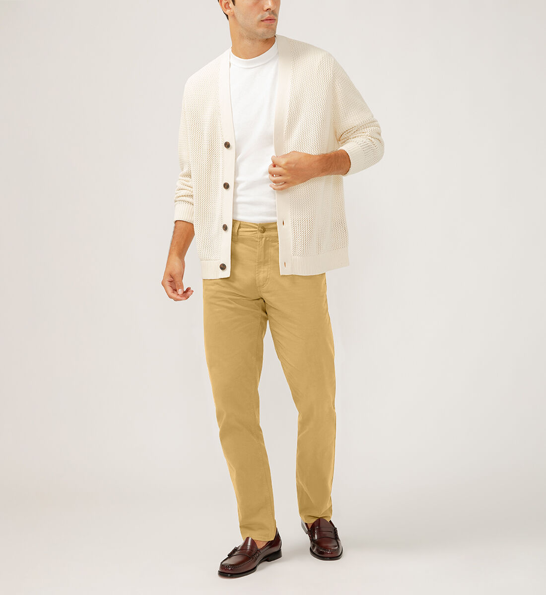 Buy Eddie Classic Athletic Fit Tapered Leg Essential Twill