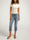 Suki Mid Rise Capri, , hi-res image number 0