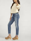 Boyfriend Mid Rise Slim Leg Jeans image number 2