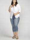 Britt Low Rise Capri Plus Size image number 0