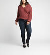 Avery High Rise Straight Leg Plus Size Jeans, , hi-res image number 0