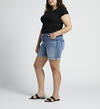 Sure Thing High Rise Long Short Plus Size, , hi-res image number 2