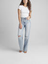 Highly Desirable High Rise Trouser Leg Jeans, , hi-res image number 0