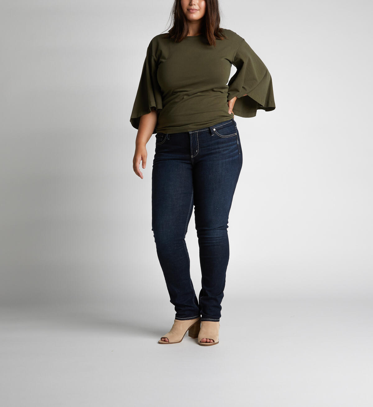 Elyse Mid-Rise Curvy Relaxed Straight-Leg Jeans, , hi-res image number 3