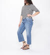 Wide Leg Crop High Rise Dark Wash, , hi-res image number 2