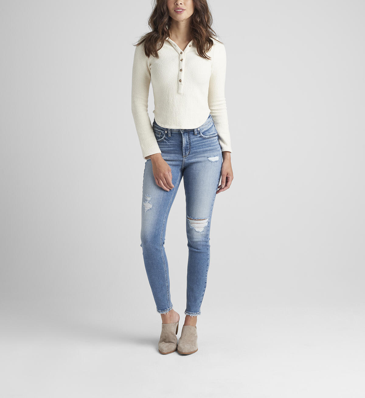 Avery High Rise Skinny Jeans, , hi-res image number 0