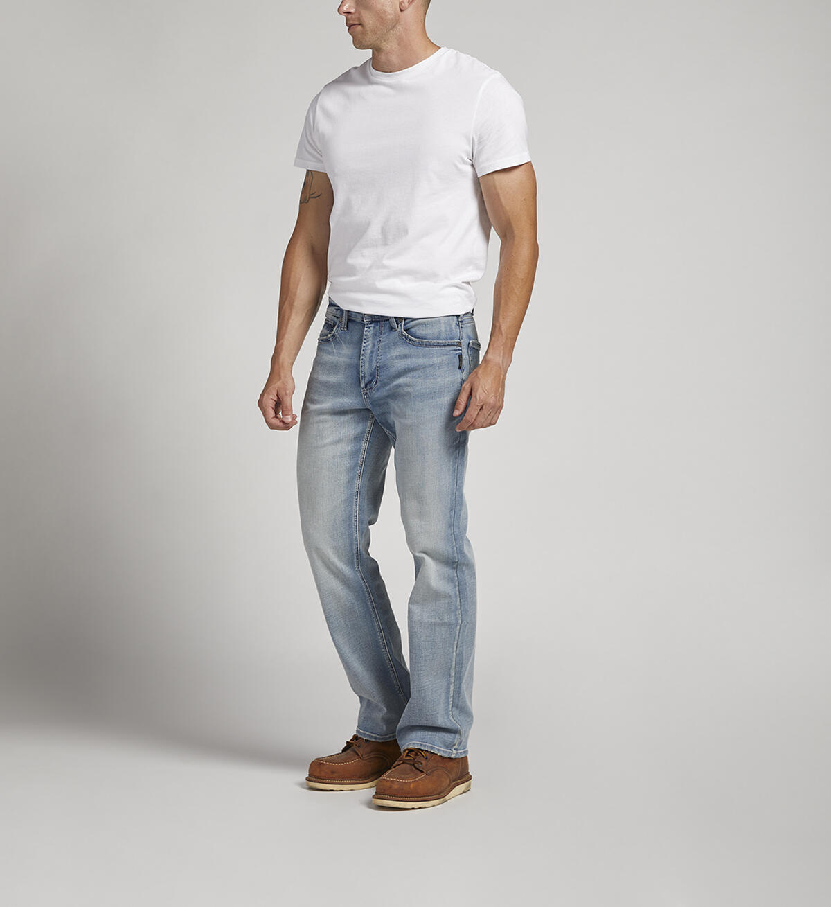 Zac Relaxed Fit Straight Leg Jeans, Indigo, hi-res image number 2